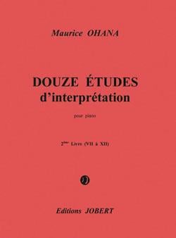Etudes d'interprétation (12) Vol.2